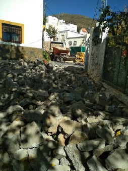 INICIO OBRAS PFEA-CALLE ROSAL